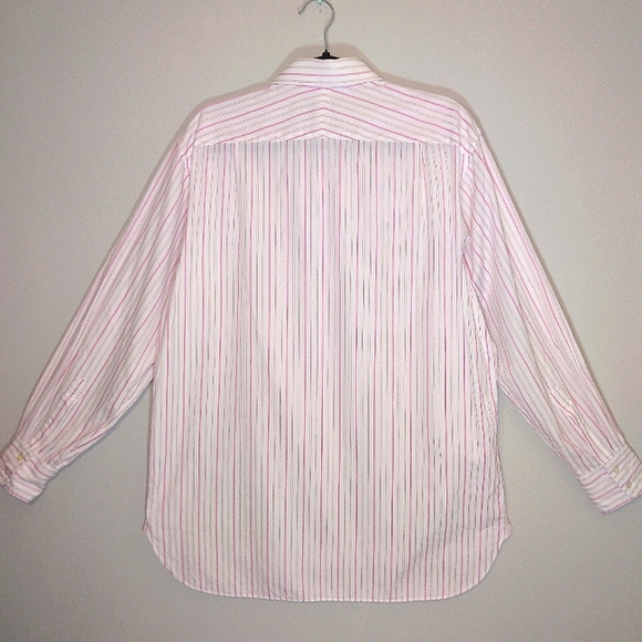 Pink By Thomas Pink Men's Long Sleeve Button Down 100% Cotton - Picture 5 of 15